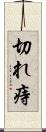 切れ痔 Scroll