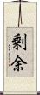 剰余 Scroll