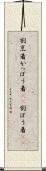 割烹着 Scroll