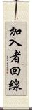 加入者回線 Scroll