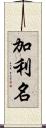 加利名 Scroll