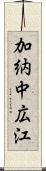 加納中広江 Scroll