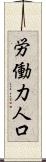 労働力人口 Scroll