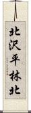 北沢平林北 Scroll