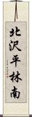 北沢平林南 Scroll