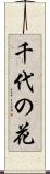 千代の花 Scroll