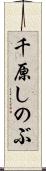千原しのぶ Scroll