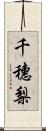 千穗梨 Scroll