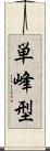 単峰型 Scroll