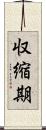 収縮期 Scroll