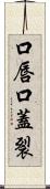 口唇口蓋裂 Scroll