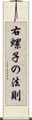 右螺子の法則 Scroll