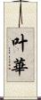 叶華 Scroll