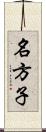 名方子 Scroll