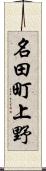 名田町上野 Scroll