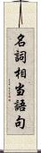 名詞相当語句 Scroll