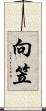 向笠 Scroll