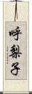 呼梨子 Scroll