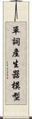 單詞產生器模型 Scroll