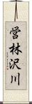 営林沢川 Scroll