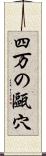 四万の甌穴 Scroll