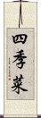 四季菜 Scroll