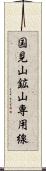 国見山鉱山専用線 Scroll