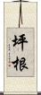 坪根 Scroll