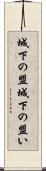 城下の盟 Scroll