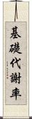 基礎代謝率 Scroll