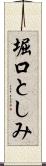 堀口としみ Scroll