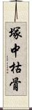 塚中枯骨 Scroll