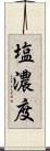 塩濃度 Scroll