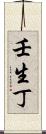 壬生丁 Scroll