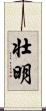壮明 Scroll