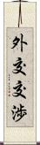 外交交渉 Scroll