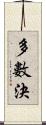 多數決 Scroll