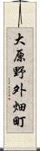 大原野外畑町 Scroll