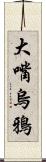 大嘴烏鴉 Scroll