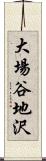 大場谷地沢 Scroll