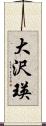 大沢瑛 Scroll