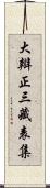 大辯正三藏表集 Scroll