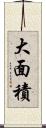 大面積 Scroll