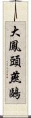 大鳳頭燕鷗 Scroll