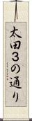太田３の通り Scroll