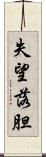 失望落胆 Scroll