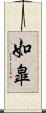 如皐 Scroll