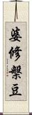 婆修槃豆 Scroll