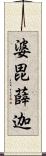 婆毘薛迦 Scroll