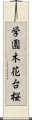 学園木花台桜 Scroll